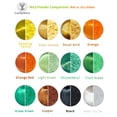 thumbnail image 3 of Set de 24 colores de polvo de mica Luckymica, 240 g, acabado perlado, 3 of 6