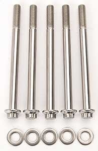 5 Piece ARP 612-4250 5/16-18 x 4.250 UHL 12-Point Stainless Steel Bolt Kit 