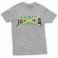 thumbnail image 1 of Men'S Jamaica T-Shirt Jamaican Flag Tee Shirt Heritage Diaspora Day Jumieka Tee Shirt (Medium Grey), 1 of 6