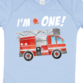 thumbnail image 4 of Inktastic I'm 1 Fire Truck 1st Birthday Boys or Girls Baby Bodysuit, 4 of 5