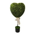 thumbnail image 1 of zhangmingg Heart Shaped Miniature Bonsai Tree Decorative Desktop Ornament for Home and, 1 of 8