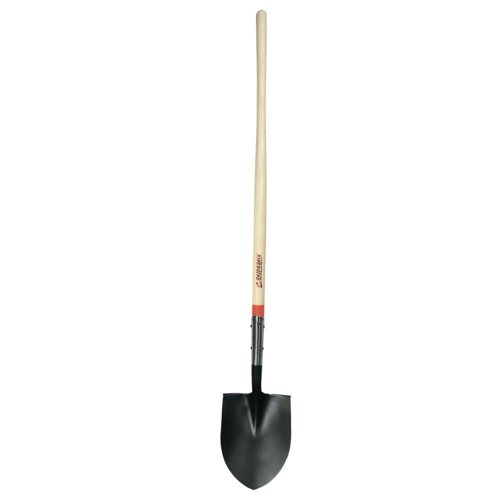 Union Tools 45519 8.875 in. x 12 in. Blade Round Point Shovel with 48