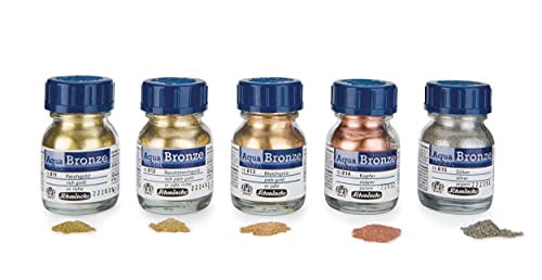 Schmincke Aqua Bronze Powder, 20ml Jar, Silver, 1 Each (15815032)