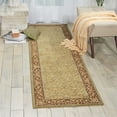 thumbnail image 5 of Nourison  Persian Empire Traditional Floral Bordered Area Rug Green 2'3" x 8' Runner Latex Free Synthetic,Wool,Viscose Border 8' Runner Indoor,Runner, 5 of 5