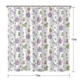 thumbnail image 5 of Fairy Tale Princess Pattern Shower Curtain 72"x72" ,Bathroom Decorative Shower Curtains Set with 12 Hooks,Modern Waterproof Washable Shower Curtain, 5 of 6
