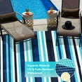HUGEAR 6'x9' Reversible Waterproof Outdoor Rug, Indoor/Outdoor Plastic ...
