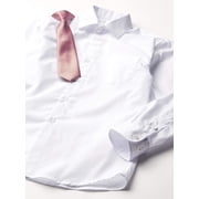 Isaac Mizrahi Boys' Five Piece Solid Suit Set Ensemble, Gray, 16