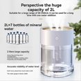 thumbnail image 3 of 2L Large-Capacity Transparent Humidifier USB Mute with LED Lamp, 3 of 5