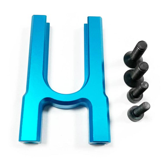 Asiento fijo de placa de acero duradero Bewildely RCGOFFLOW 1 Uds. para 1/7 RC ARRMA 6S modelo Azul