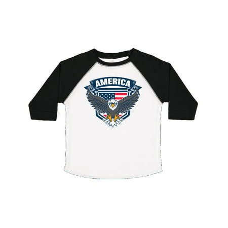 

Inktastic America with Eagle Shield and Banner Gift Toddler Boy or Toddler Girl T-Shirt