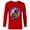 New Red, variant on Disney Channel Zombies 2 Zed and Addison Love  - Long Sleeve T-Shirt for Men- Customized-White