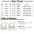 thumbnail image 3 of Bigersell T-Shirt Bra Women V-Neck Push up Bras Padded Bralette Comfortable Strap Floral Lace Bra Hook and Eye Closure Female Wire-Free Bra Comfortable Soft Sports Bras T-Pink XXL, 3 of 4