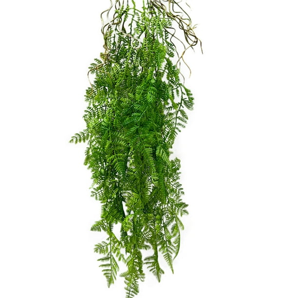Planta artificial colgante D, Decoración de hotel de simulación de ventana, Plantas pequeñas falsas para colgar en la pared
