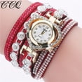 thumbnail image 1 of Pulseras para mujer, regalos para mujer CCQ Reloj de pulsera analógico de cuarzo con esfera de cristal y diamantes de imitación vintage para mujer, 1 of 2