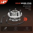 thumbnail image 5 of A-Premium Rear Wheel Bearing and Hub Assembly with ABS & 5-Lug Compatible with Land Rover Discovery 2003-2004, Discovery 1999-2002, 4WD Only, 5 of 9