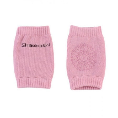 

Clearance!Baby Leg Warmers Pads Greave Safety Crawling Elbow Cushion Children Short Kneepad Knee Protector Pink