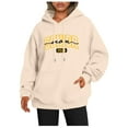 thumbnail image 2 of Senior Mom Hoodies for Women Class Of 2026 Hoodie Graduation Graphic Hooded Sweatshirt with Pockets Pullover Tops, 2 of 5