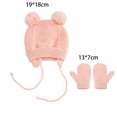 thumbnail image 2 of Gorro y manoplas para recién nacidos con orejas de bebé Desiderio, 2 of 5