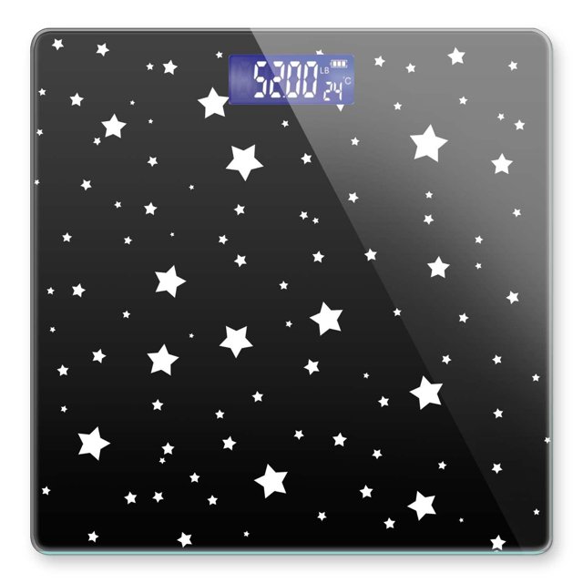 Báscula digital de baño para peso corporal de 400 libras, báscula digital personalizada con pantalla