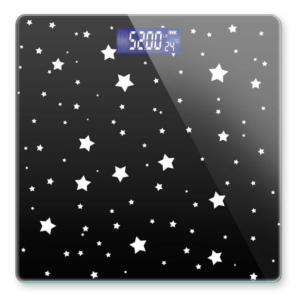Báscula digital de baño para peso corporal de 400 libras, báscula digital personalizada con pantalla