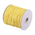 thumbnail image 1 of Unique Bargains Beading Thread Bracelet Weave Bead Craft Cord 3mm 39M/Roll (42-Yards) Decorative String, Yellow, 1 of 7