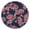 White-127, variant on Outdoor Waterproof Tablecloth with Umbrella Hole and Zipper,Pioneer Bloom Red and White Rose Round Reusable Durable Decor Table Cover for Party Picnic Patio 60×60 Inch
