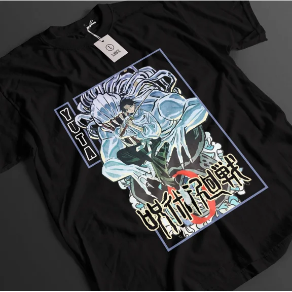 RARE Jujutsu Kaisen Shirt Yuta Okkotsu T-Shirt Rika Gojo Tshirt JJK Anime Sukuna Tee