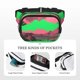 thumbnail image 5 of Fotbe Neon Desert Moon Cangurera Cuadrada con Estampado de Doble Capa, Bolsa de Cintura Ajustable Mini para Hombres y Mujeres, 5 of 9