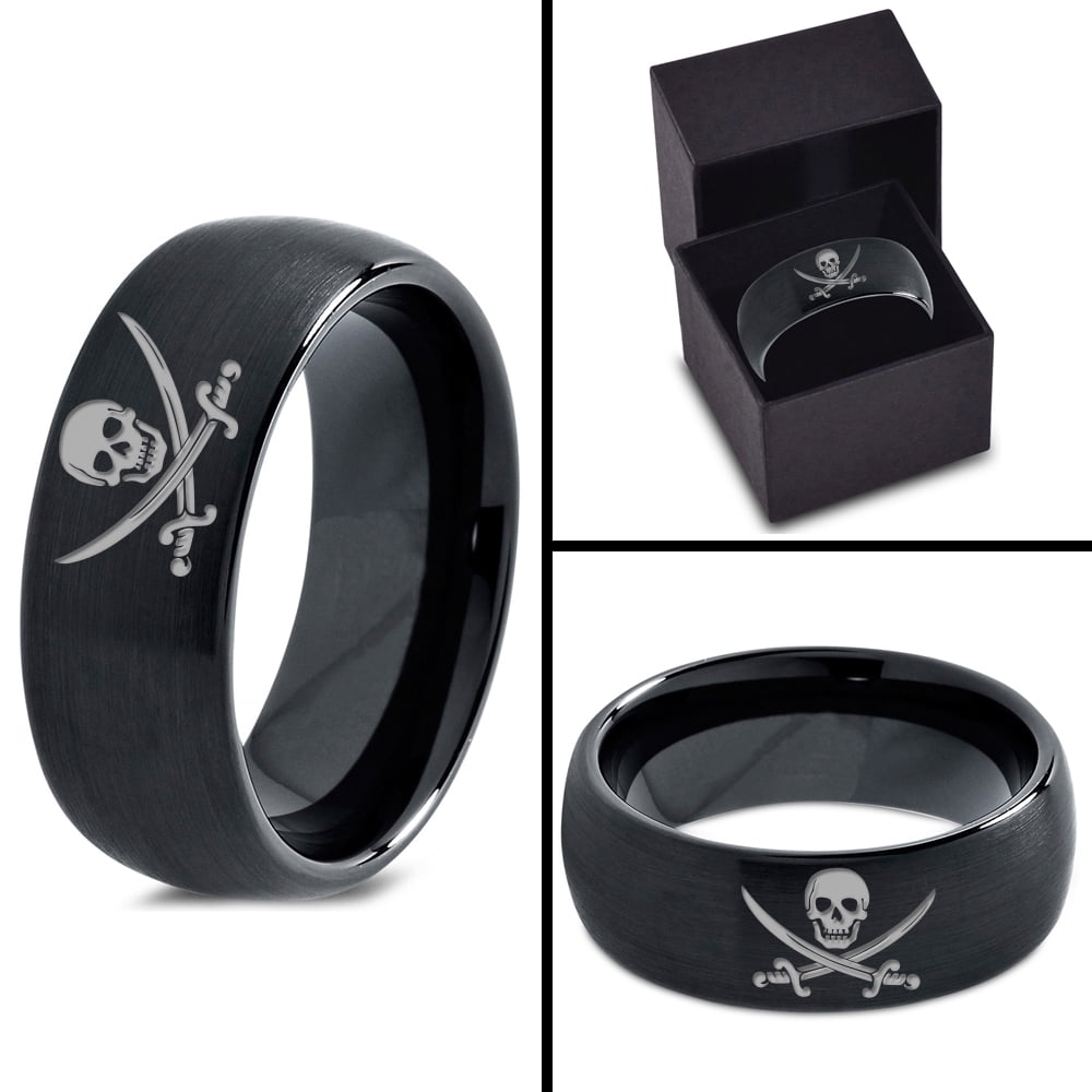 新品Subculture/SC JEWELRY CROSSBONES RING Stainless Steel Skull