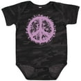 thumbnail image 3 of Inktastic Purple Peace Girls Baby Bodysuit, 3 of 5