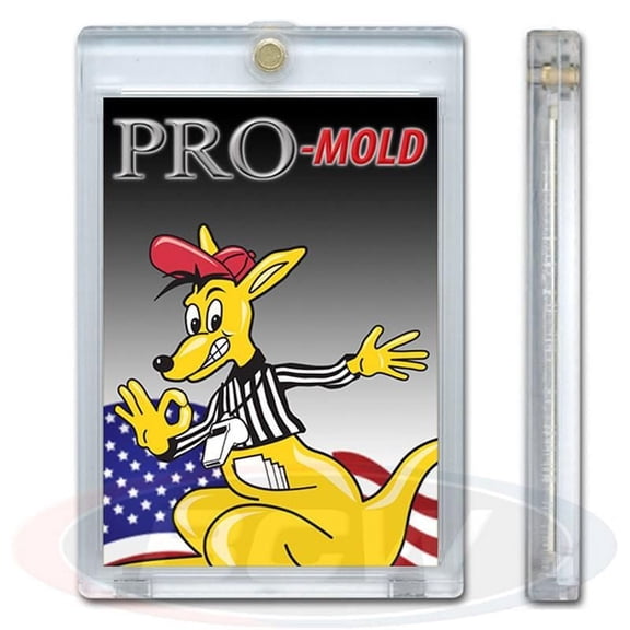 1x PRO-MOLD REAL THICK CARD MAGNETIC HOLDER - 150 PT. (5 YEAR  UV)