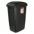 thumbnail image 1 of Rubbermaid 47 Litre Swing'N Toss Wastebasket, Black, 1 of 6