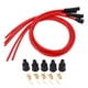 thumbnail image 2 of Juego de cables de encendido de bujía cable de encendido de automóvil de alto rendimiento resistente al desgaste 33 pies 8 mm para automóviles clásicos de 4 cilindros ANGGREK Otros, 2 of 8