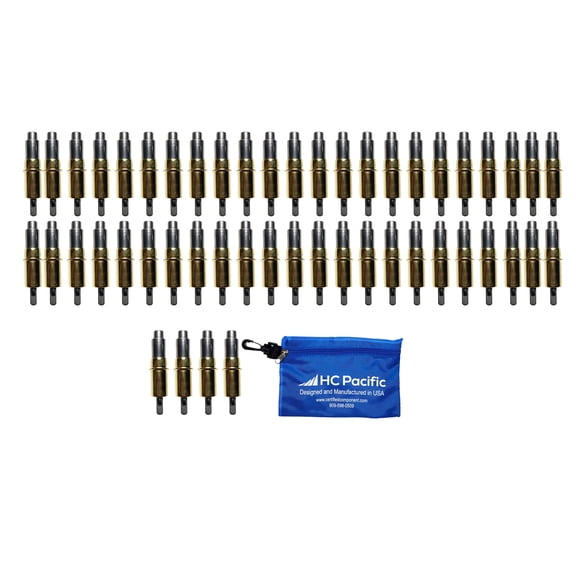 50 each CHD 3/16 Heavy Duty Cleco Fasteners with Pouch