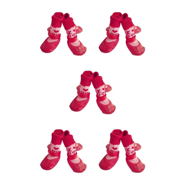 Zapatos para mascotas Methold botas de nieve para la lluvia calcetines medias de buena elasticidad Type2 NO2