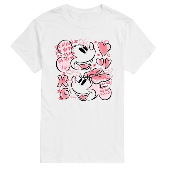 Disney - Mickey Minnie XOXO Men's Short Sleeve Graphic T-Shirt