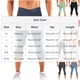 thumbnail image 3 of Ceisia Men's High-Waisted Yoga Leggings, Solid Color Elastic for Fitness Running & Gift Cycling Activities, 3 of 3
