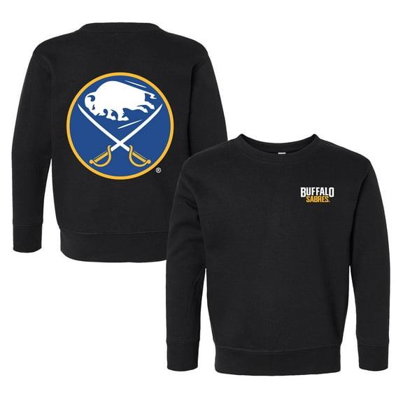 Toddler Chad & Jake Black Buffalo Sabres Pullover Sweatshirt