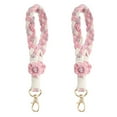 thumbnail image 1 of 2pcs Retro pastoral style small Daisy wrist strap Keychain Handmade DIY, 1 of 5