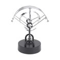 thumbnail image 1 of Shisuyan 1pc Perpetual Motion Toy Desktop Motion Toy Science Toy Home Ornament (Silver), 1 of 9