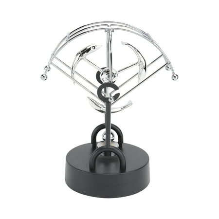 

1pc Perpetual Motion Toy Desktop Motion Toy Science Toy Home Ornament (Silver)