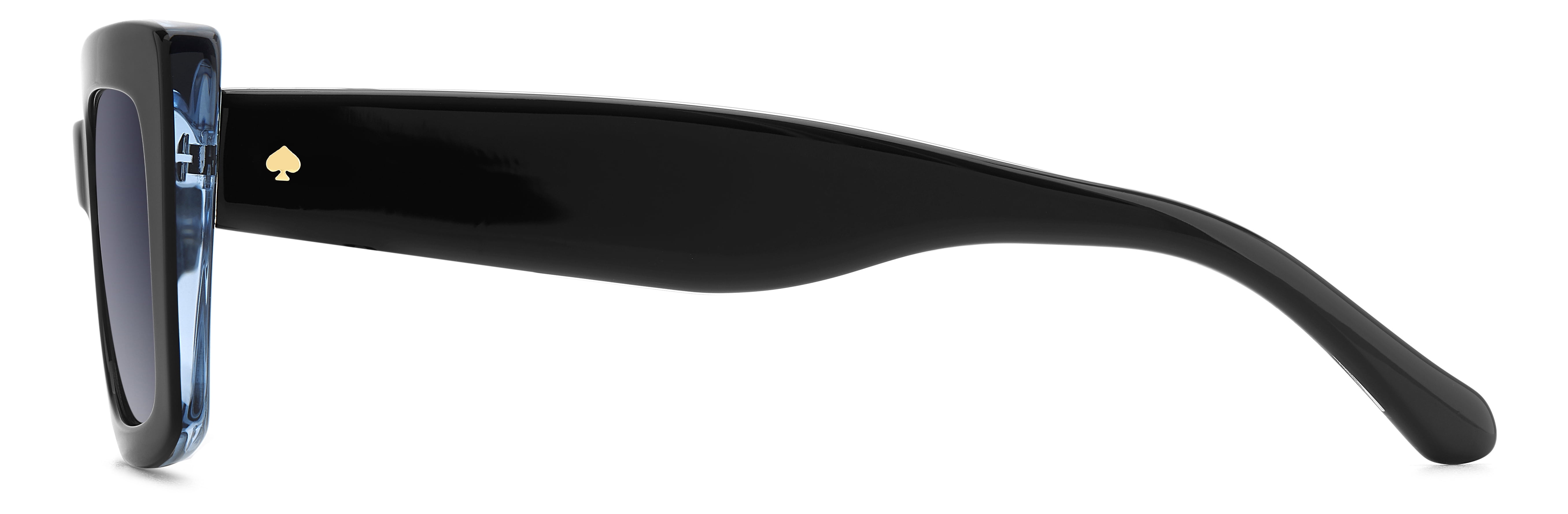 Kate Spade Women's Cailin 2/S Sunglasses w/ Case, Black Blue