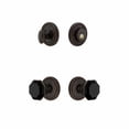 thumbnail image 5 of Grandeur Soleil Rosette Single Cylinder Knob Combo Pack with Lyon Knob and matching Deadbolt, 5 of 6