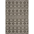 thumbnail image 3 of Safavieh Courtyard Allycia Geometric Indoor/Outdoor Area Rug, Gray/Black, 6'7" x 9'6", 3 of 16