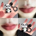 thumbnail image 3 of Liquidation de Rouges à Lèvres, Bradem Mignon Petit Panda Rouge à Lèvres Liquide avec Accessoires de Clochette avec Encre à Lèvres Hydratante et Brillant à Lèvres Longue Tenue, Vente de Liquidation de Rouge à Lèvres Coloré! 1*Boue à Lèvres Panda Rouge, 3 of 4