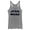 Gray Heather, variant on Women's Star Wars: The Rise of Skywalker Classic Logo Racerback Tank Top Black Heather 2X Large
