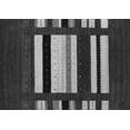 thumbnail image 1 of Ahgly Company Indoor Rectangle Abstract Gray Contemporary Area Rugs, 2' x 5', 1 of 1