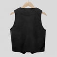 thumbnail image 4 of BOOMNY Unisex Boys Girls Western Cowboy Tassel Vest Sleeveless Suede Tops for Girls Solid Color Funny Loose Fit Party Performance Tees, 4 of 4