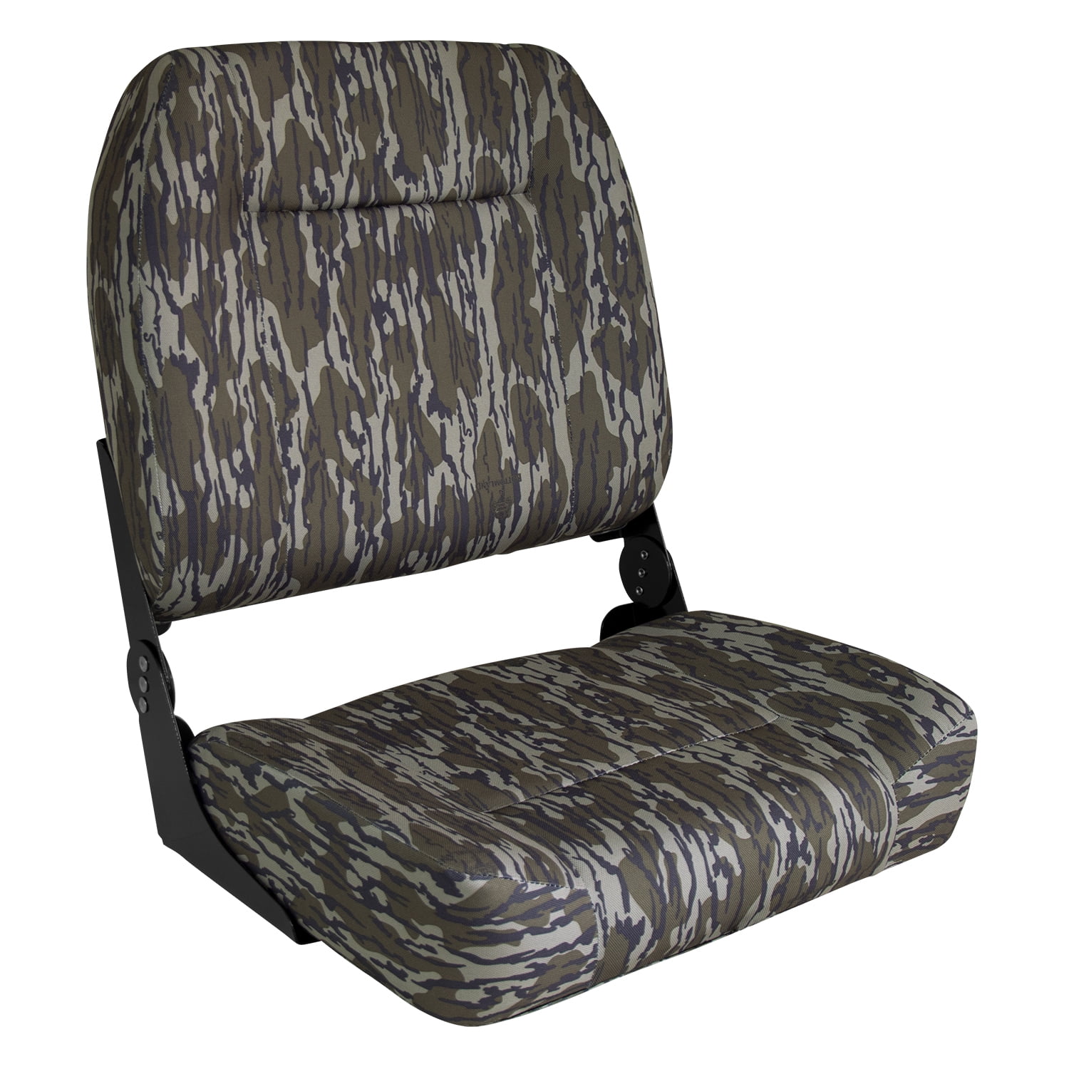Low Back Boat Seat Camo Shadow grass Print Fishing Boating Comfort Tax Included