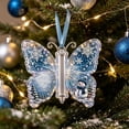 thumbnail image 7 of Lypsnake Christmas Cash Gift Butterfly Ornament, ,Clear Cash Display with Transparent Holder, Christmas Tree Hanging Decoration for Cash Gift Giving, 7 of 7